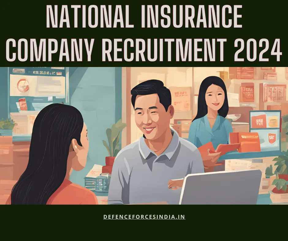 National Insurance Company Recruitment 2024