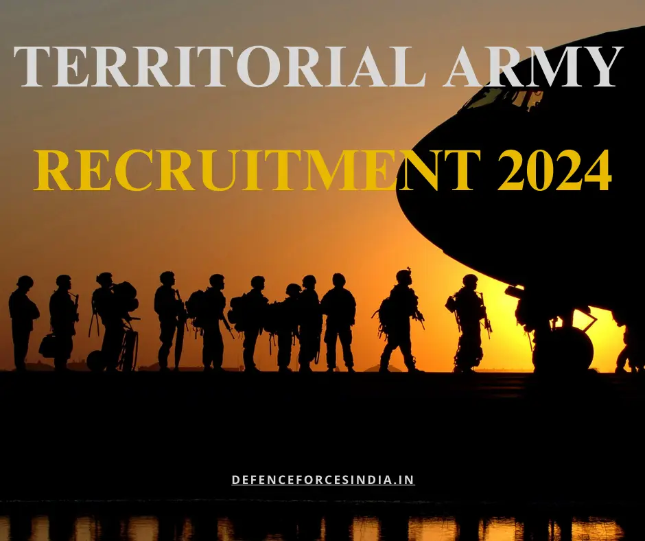 Territorial Army Recruitment 2024