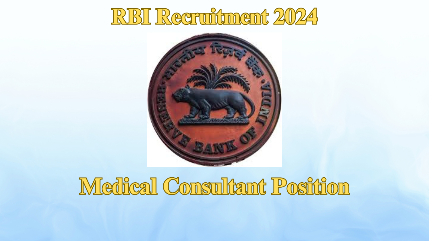 Reserve Bank of India Recruitment