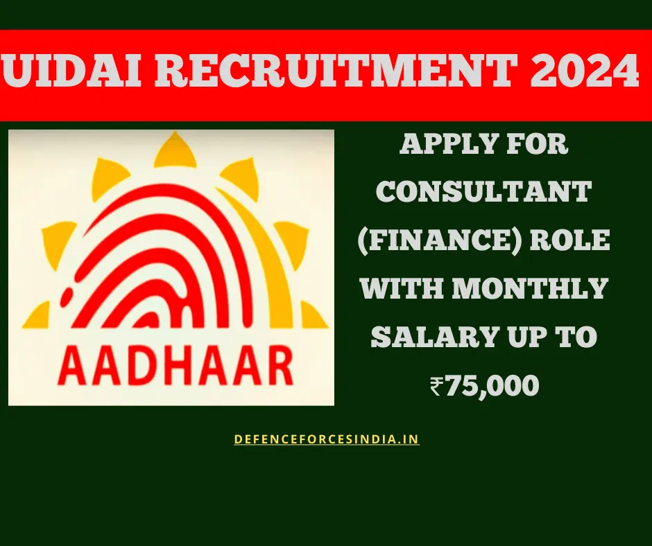 UIDAI Recruitment 2024