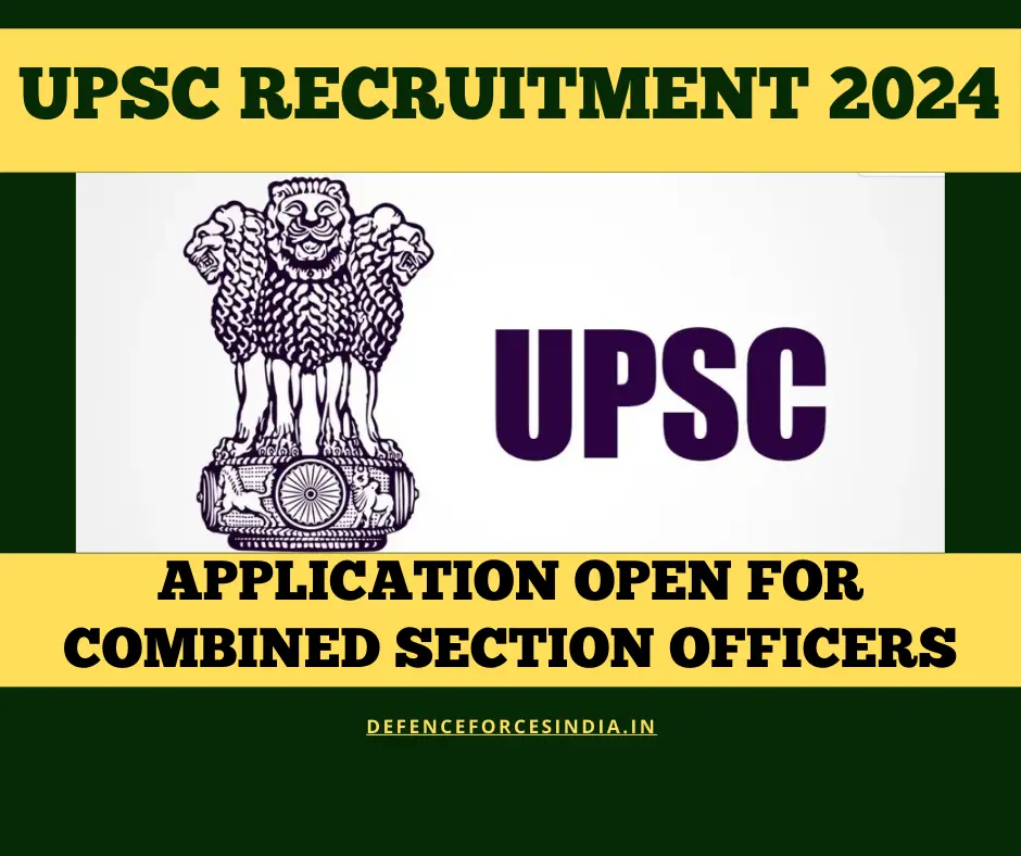 UPSC Recruitment 2024