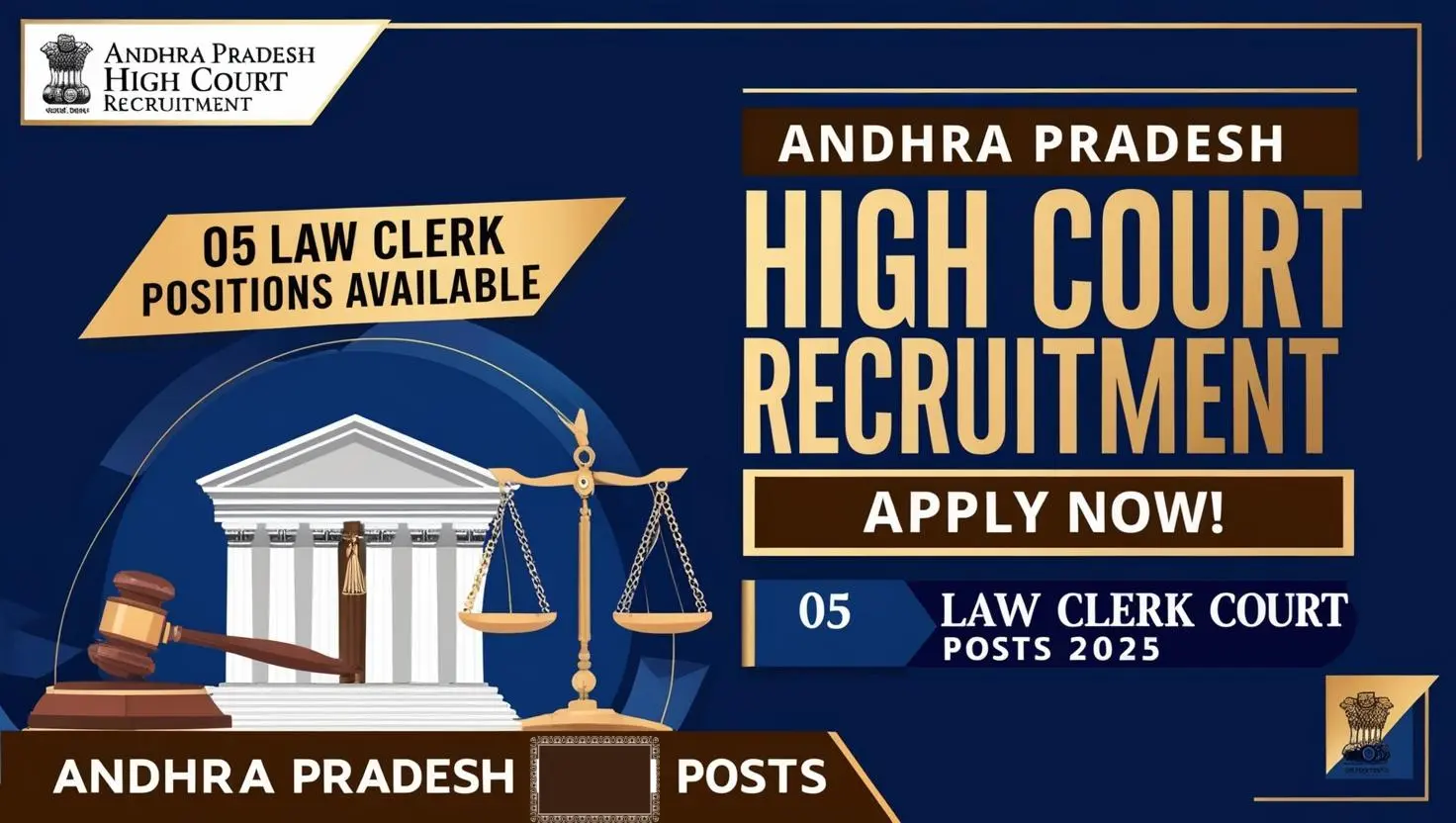 Andhra Pradesh High Court Recruitment 2025