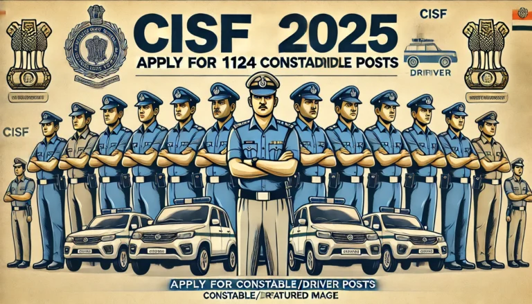 CISF Recruitment 2025